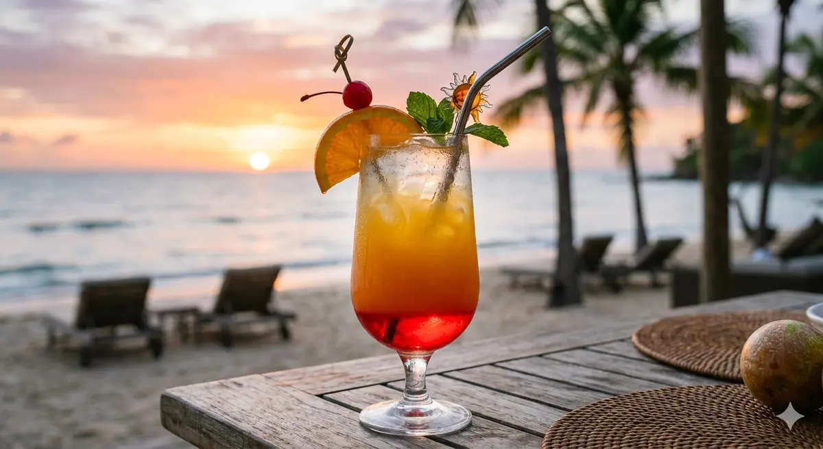 Sunrise Mocktail Drink